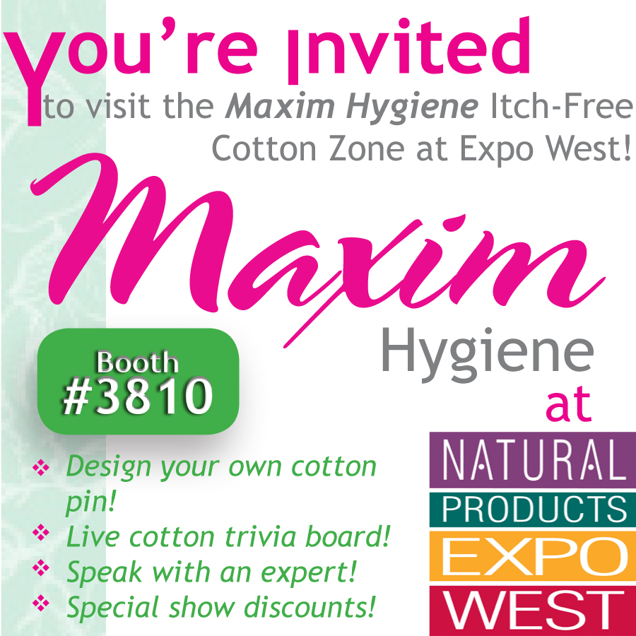 Maxim Hygiene @ Expo West!