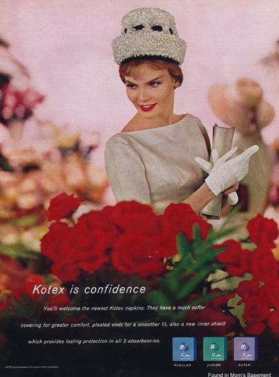 kotex ad 1962