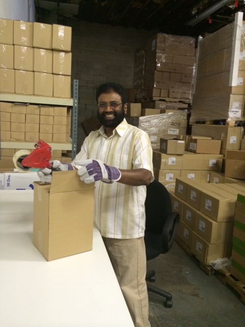 Ismat, Warehouse Manager, "I give thanks every day to the holy father up above for all the blessings we have in this great life."