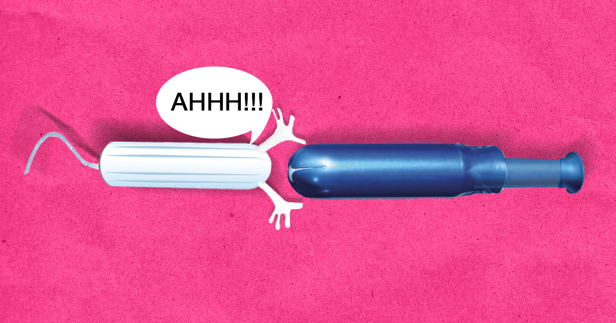 The Perils of Plastic Applicator Tampons