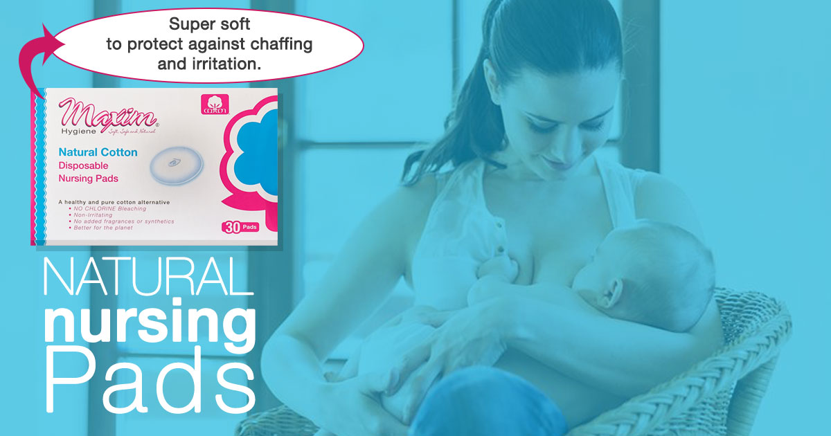 Natural Cotton Disposable Nursing Pads