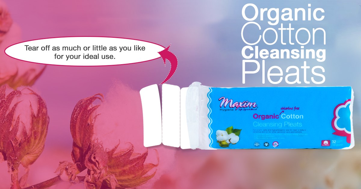 Organic Cotton Cleansing Pleats