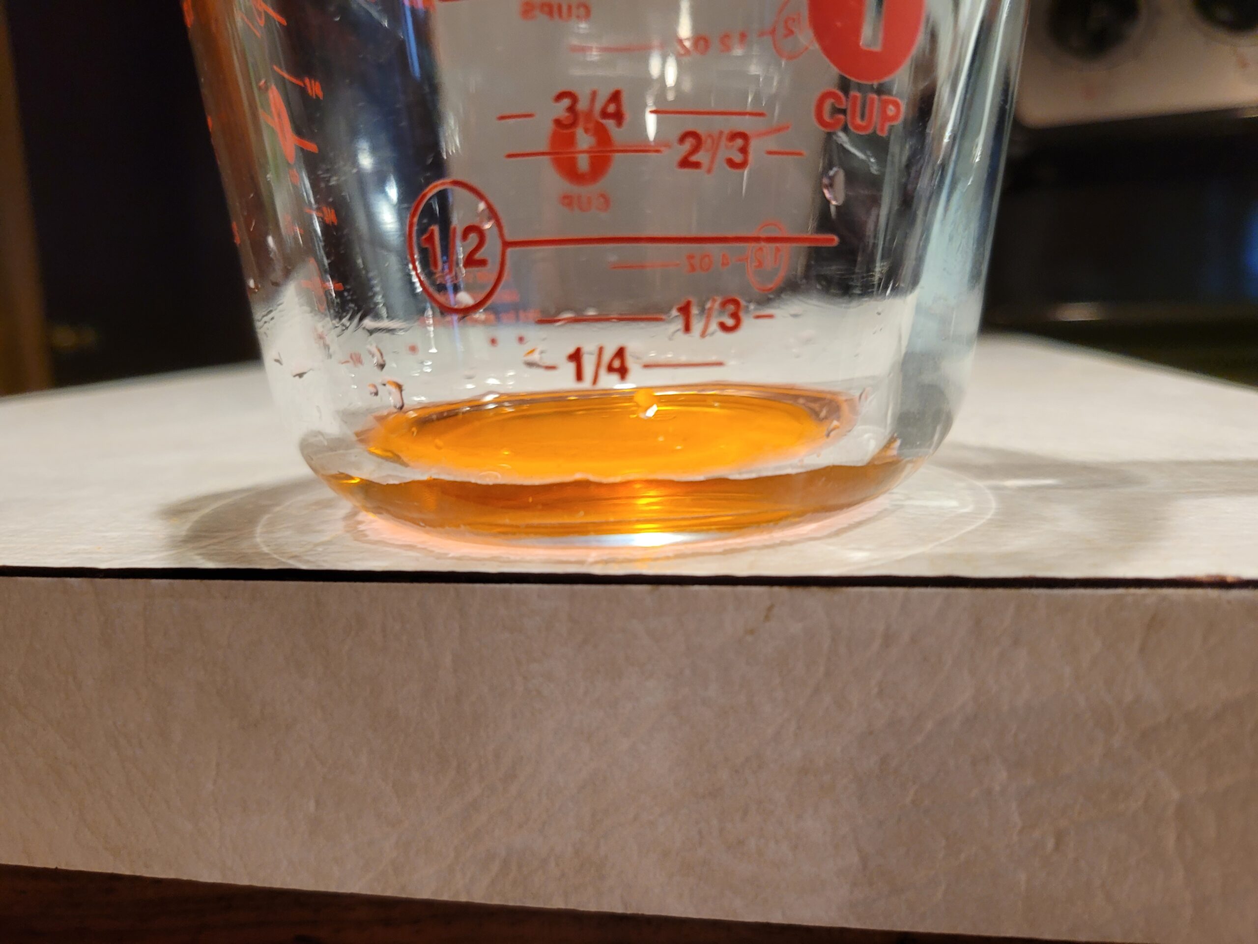 12 ml of liquid is less than 1/4 a cup, the most liquid a tampon can hold